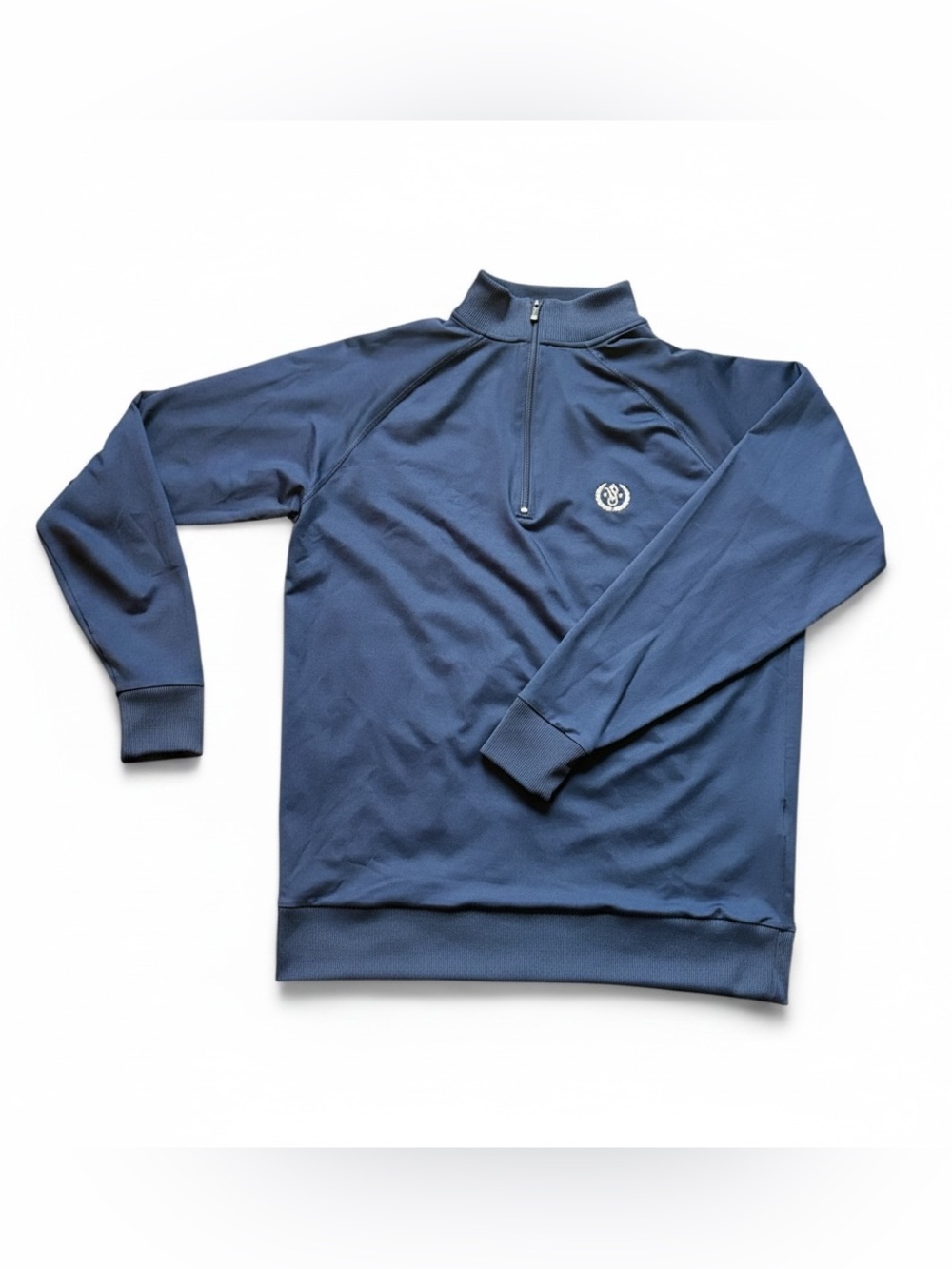 FootJoy FJ Men’s Navy Quarter-Zip Performance Pullover. Size Medium